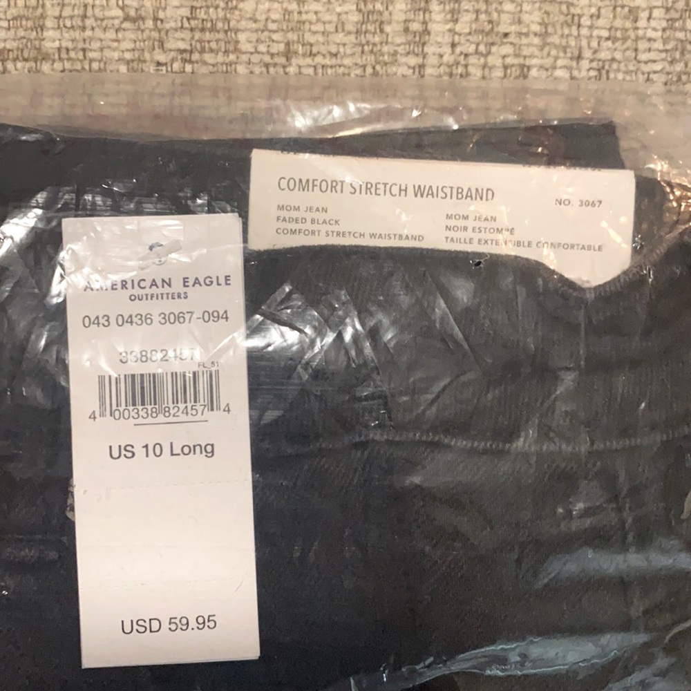 AE comfort stretch mom Jean